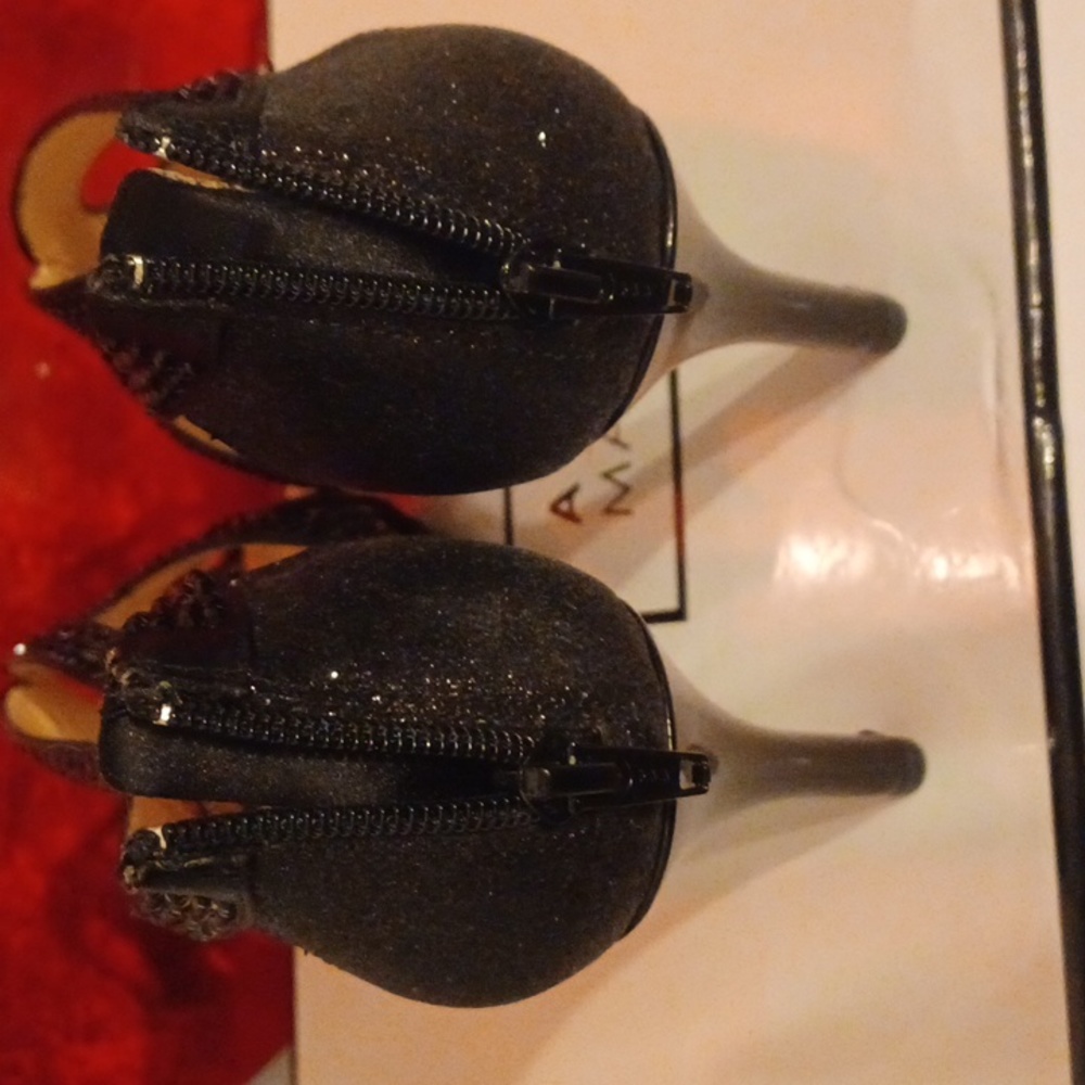 WS22- Buy 2prs🥿/$15.00 - Women Alex Marie Black Dressy Heels - sz 9.5M - Picture 6 of 11